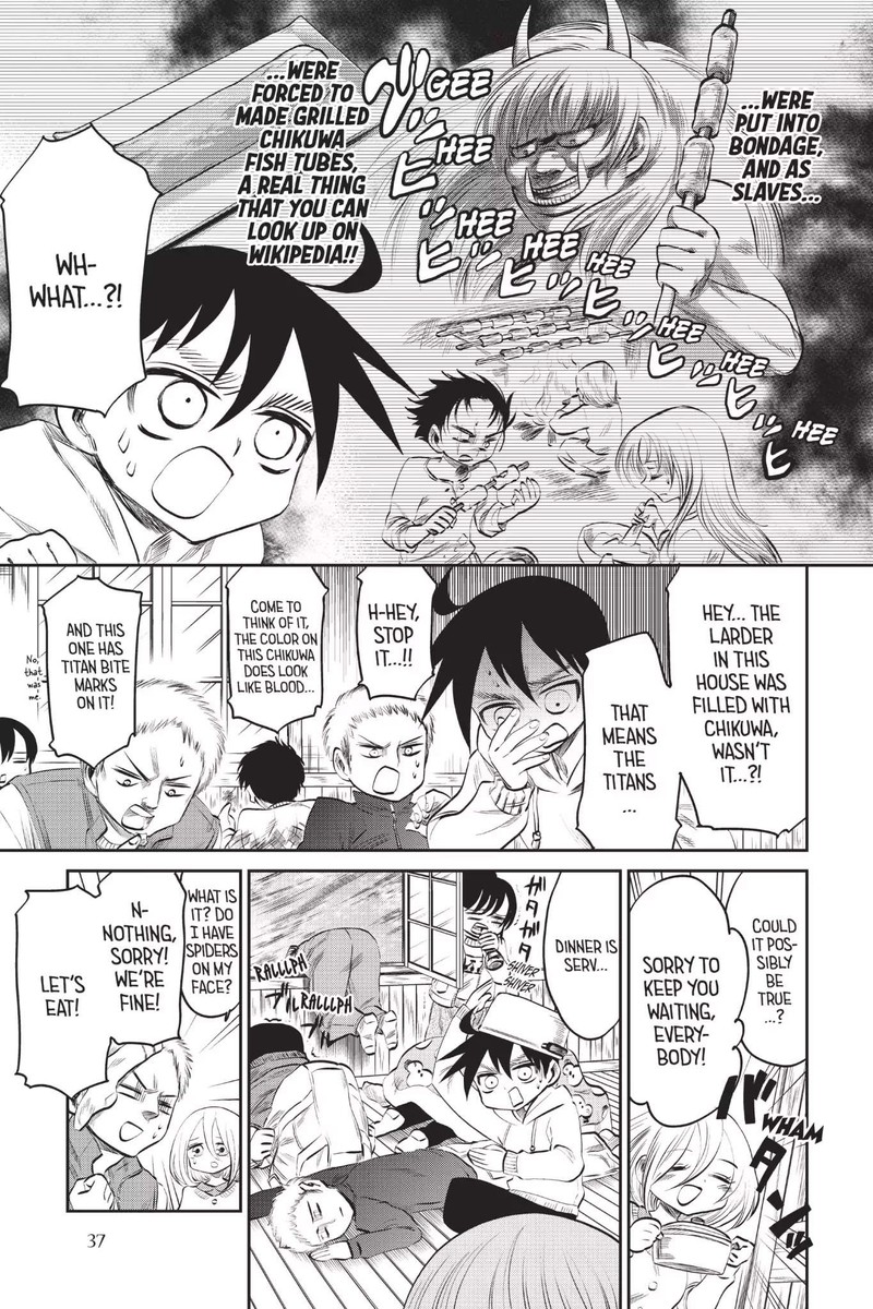 Shingeki Kyojin Chuugakkou Chapter 48 Page 5