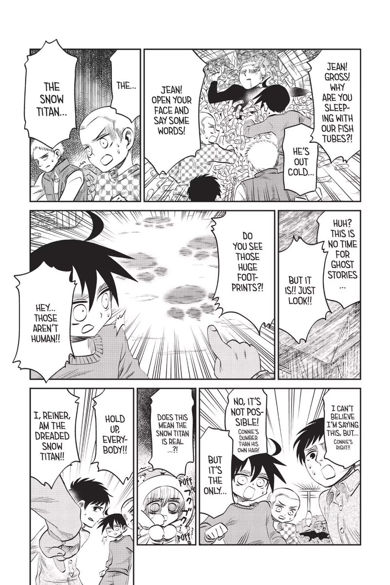 Shingeki Kyojin Chuugakkou Chapter 48 Page 9