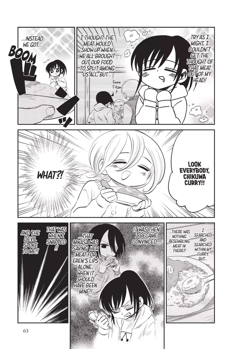 Shingeki Kyojin Chuugakkou Chapter 49 Page 11