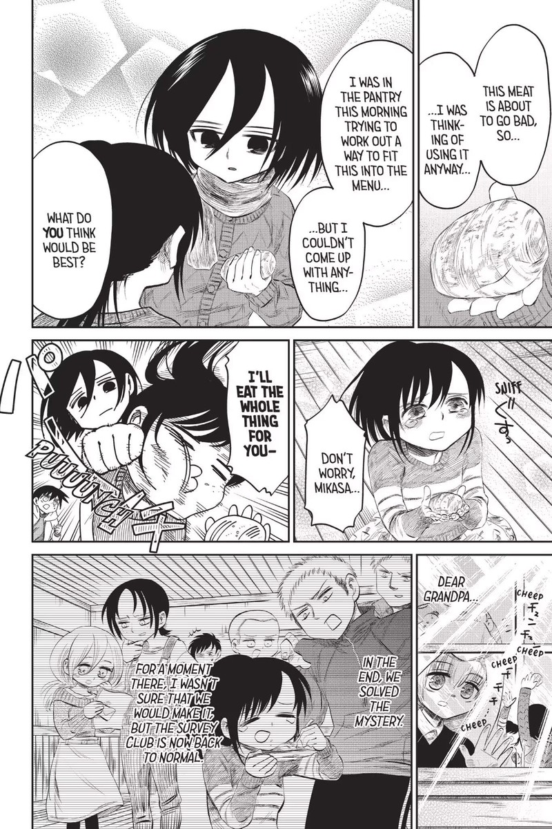 Shingeki Kyojin Chuugakkou Chapter 49 Page 14