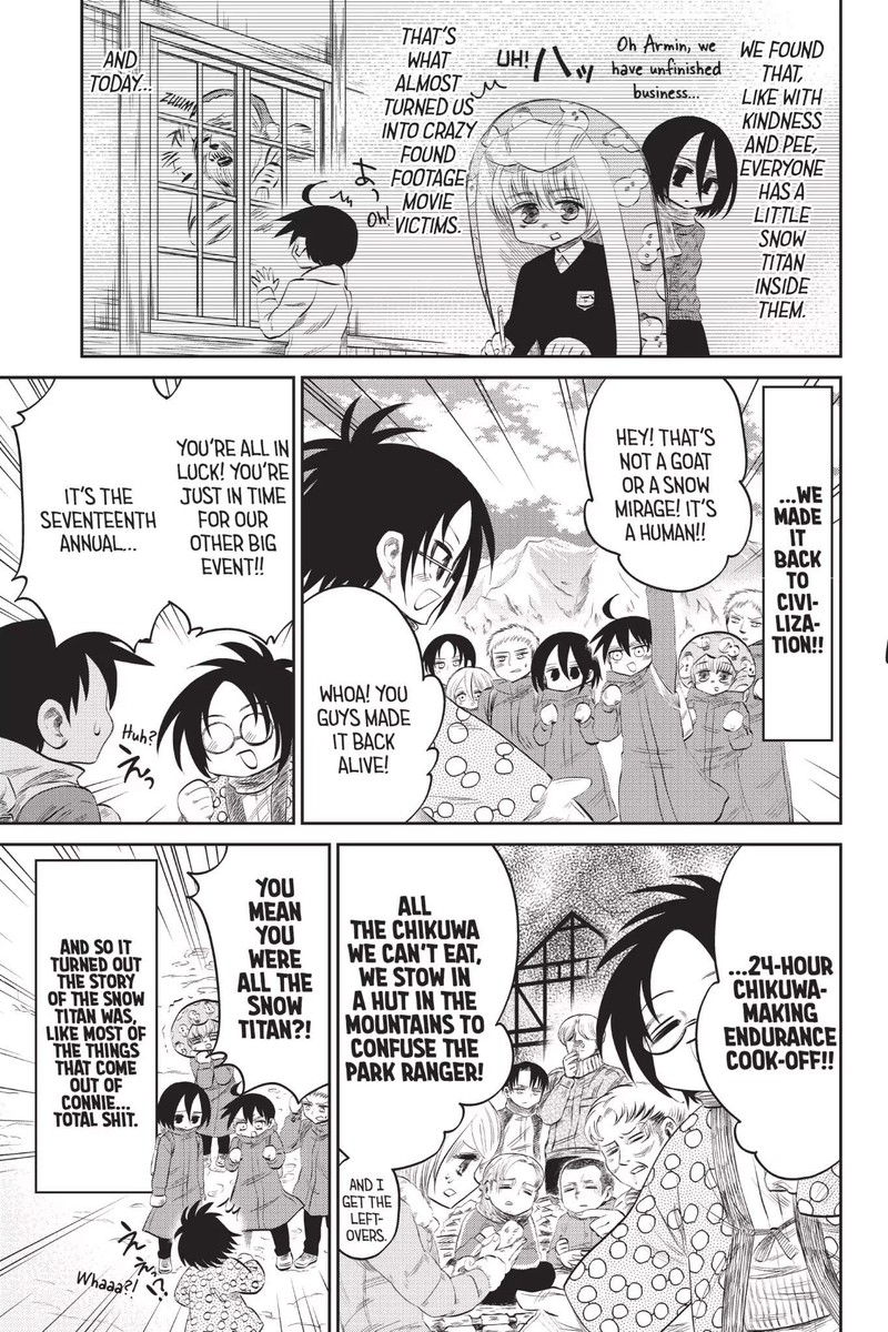 Shingeki Kyojin Chuugakkou Chapter 49 Page 15