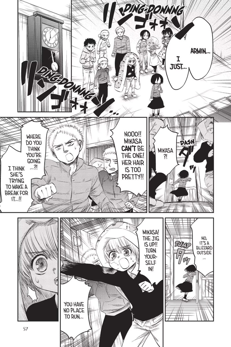 Shingeki Kyojin Chuugakkou Chapter 49 Page 5