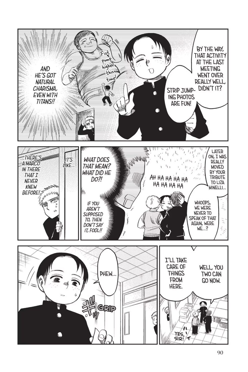 Shingeki Kyojin Chuugakkou Chapter 50 Page 10