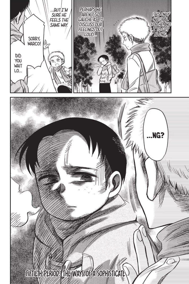 Shingeki Kyojin Chuugakkou Chapter 50 Page 2