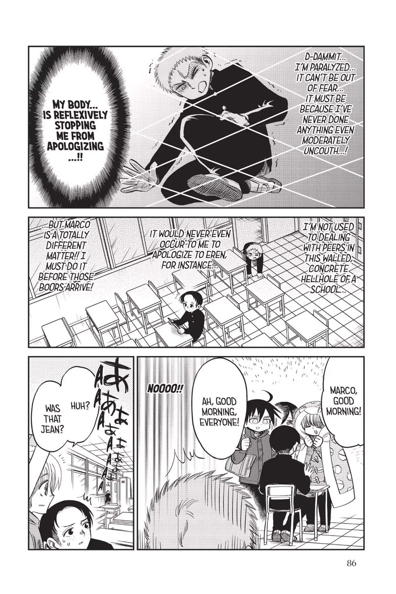 Shingeki Kyojin Chuugakkou Chapter 50 Page 6