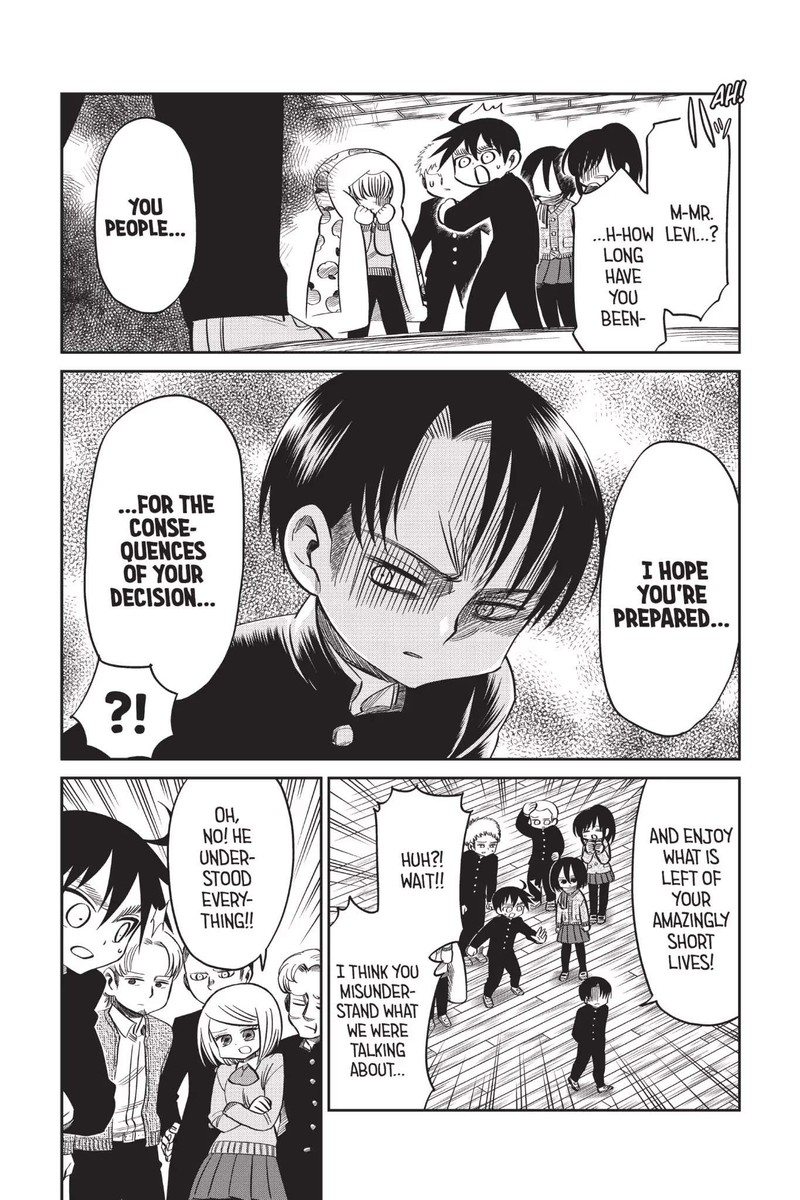 Shingeki Kyojin Chuugakkou Chapter 51 Page 3