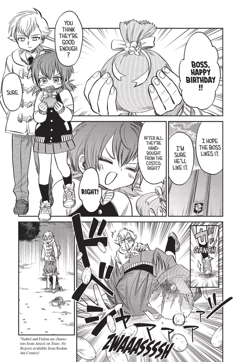 Shingeki Kyojin Chuugakkou Chapter 51a Page 1