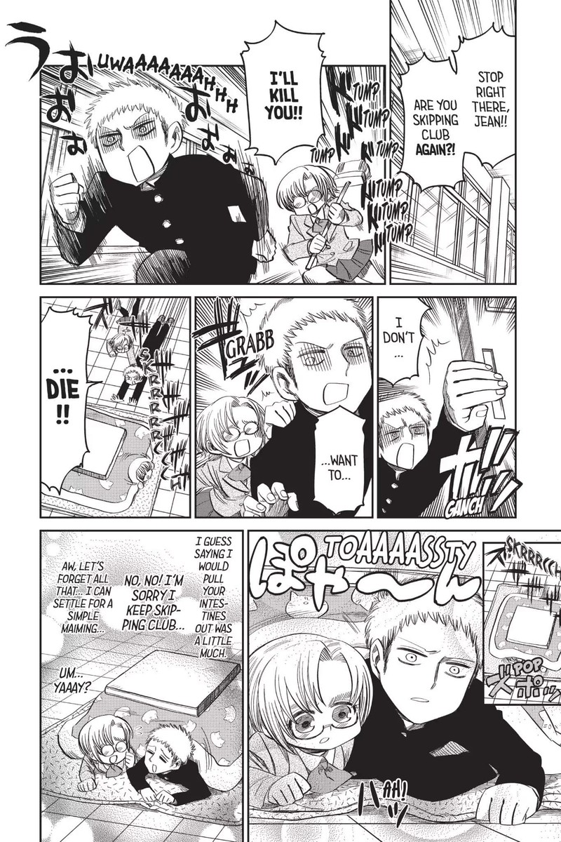 Shingeki Kyojin Chuugakkou Chapter 52 Page 6