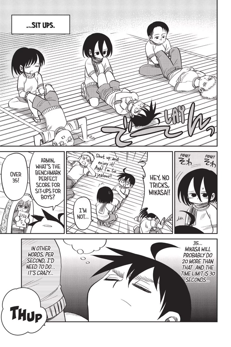 Shingeki Kyojin Chuugakkou Chapter 52b Page 7