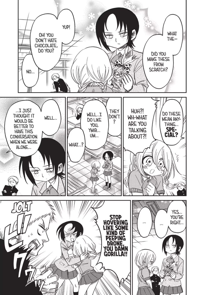 Shingeki Kyojin Chuugakkou Chapter 53 Page 11