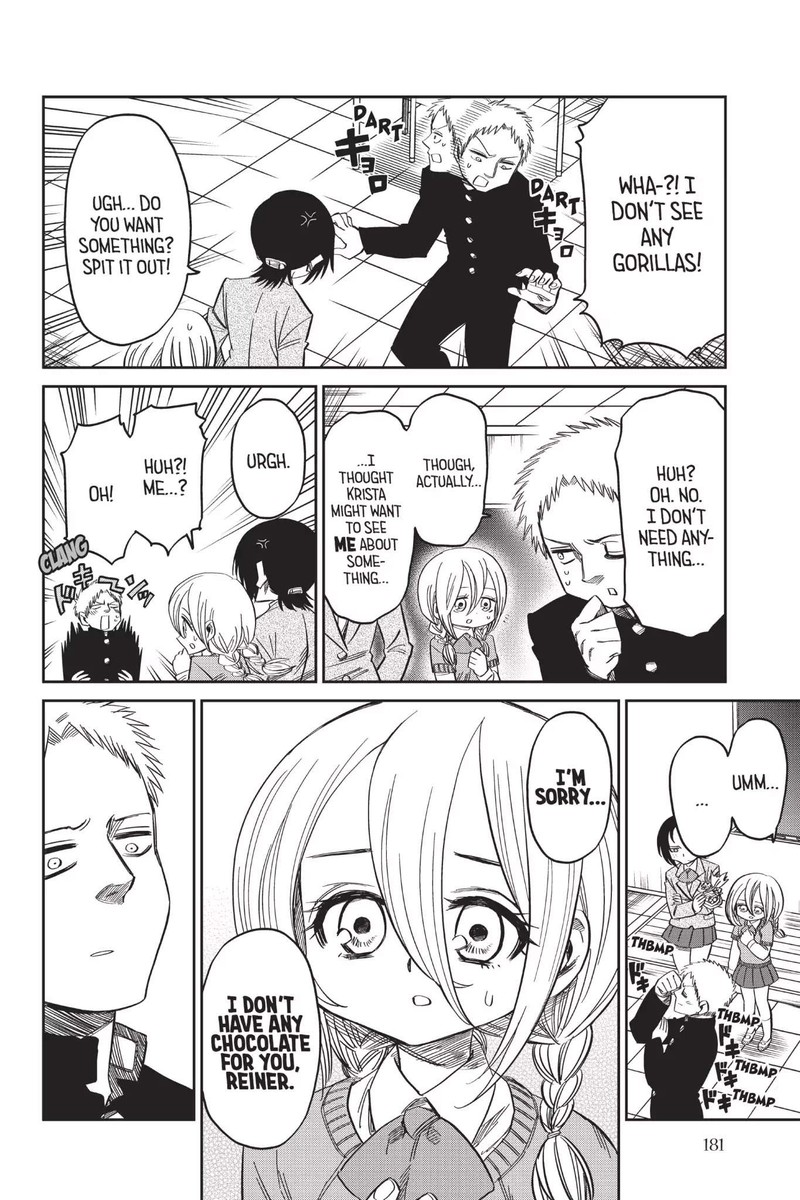 Shingeki Kyojin Chuugakkou Chapter 53 Page 12