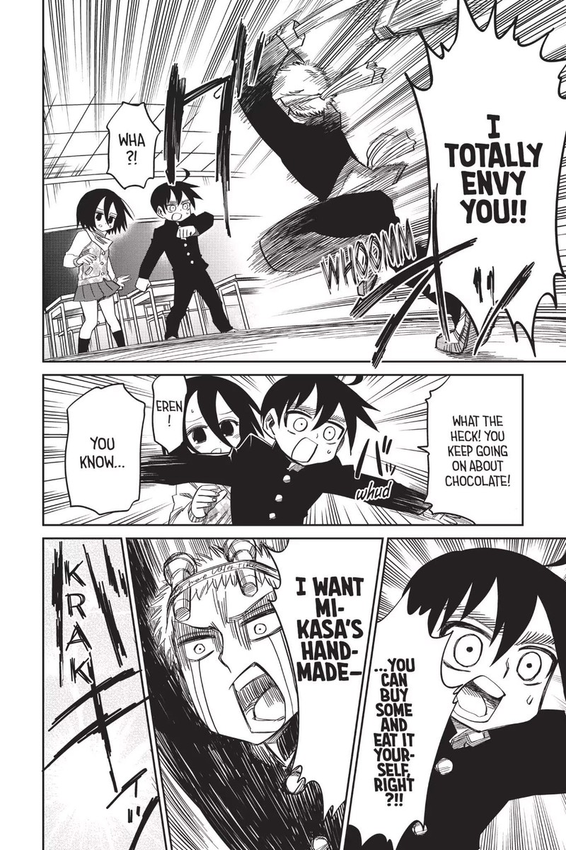 Shingeki Kyojin Chuugakkou Chapter 53 Page 22