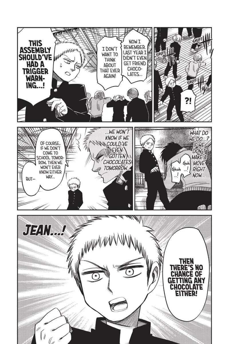 Shingeki Kyojin Chuugakkou Chapter 53 Page 4