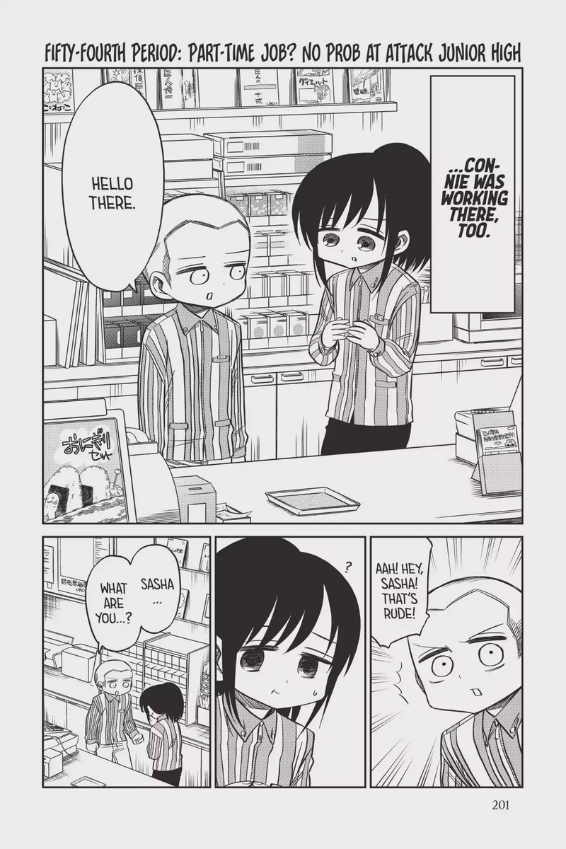 Shingeki Kyojin Chuugakkou Chapter 54 Page 2