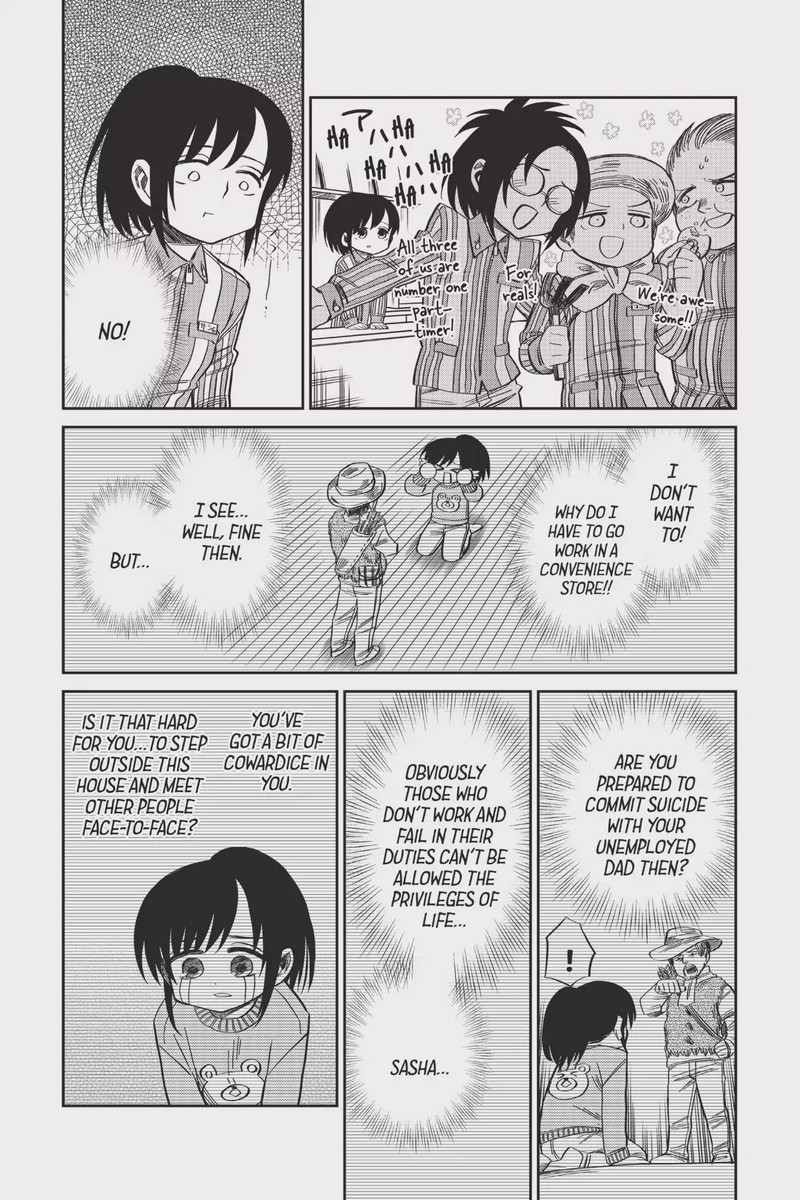 Shingeki Kyojin Chuugakkou Chapter 54 Page 20