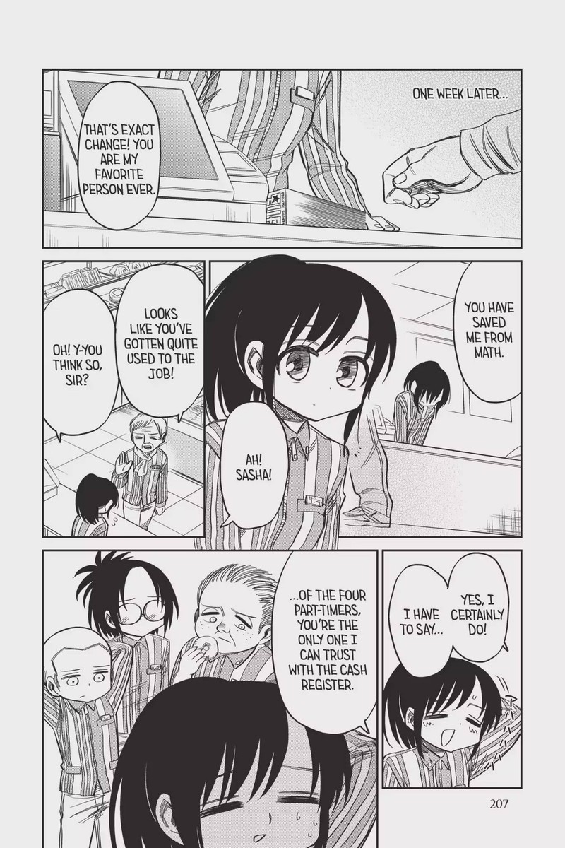 Shingeki Kyojin Chuugakkou Chapter 54 Page 8