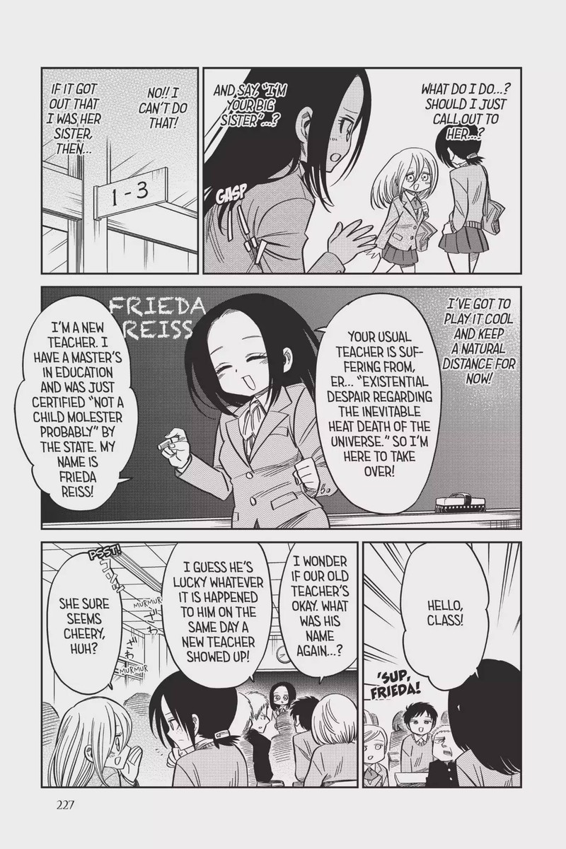 Shingeki Kyojin Chuugakkou Chapter 55 Page 3