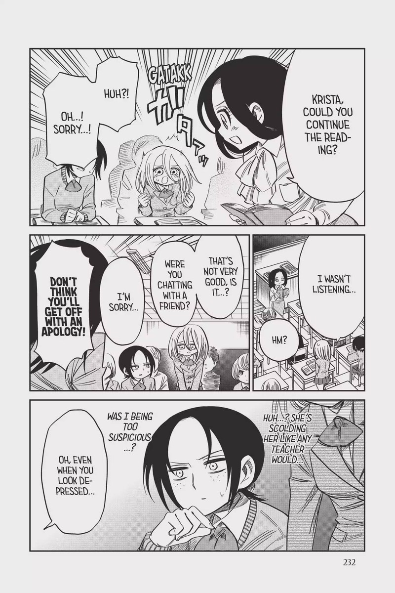 Shingeki Kyojin Chuugakkou Chapter 55 Page 8