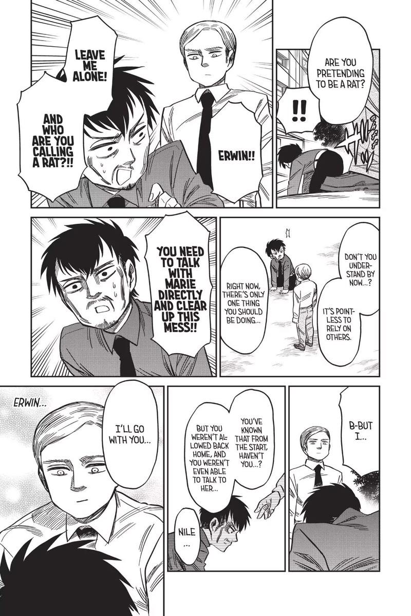 Shingeki Kyojin Chuugakkou Chapter 56 Page 13