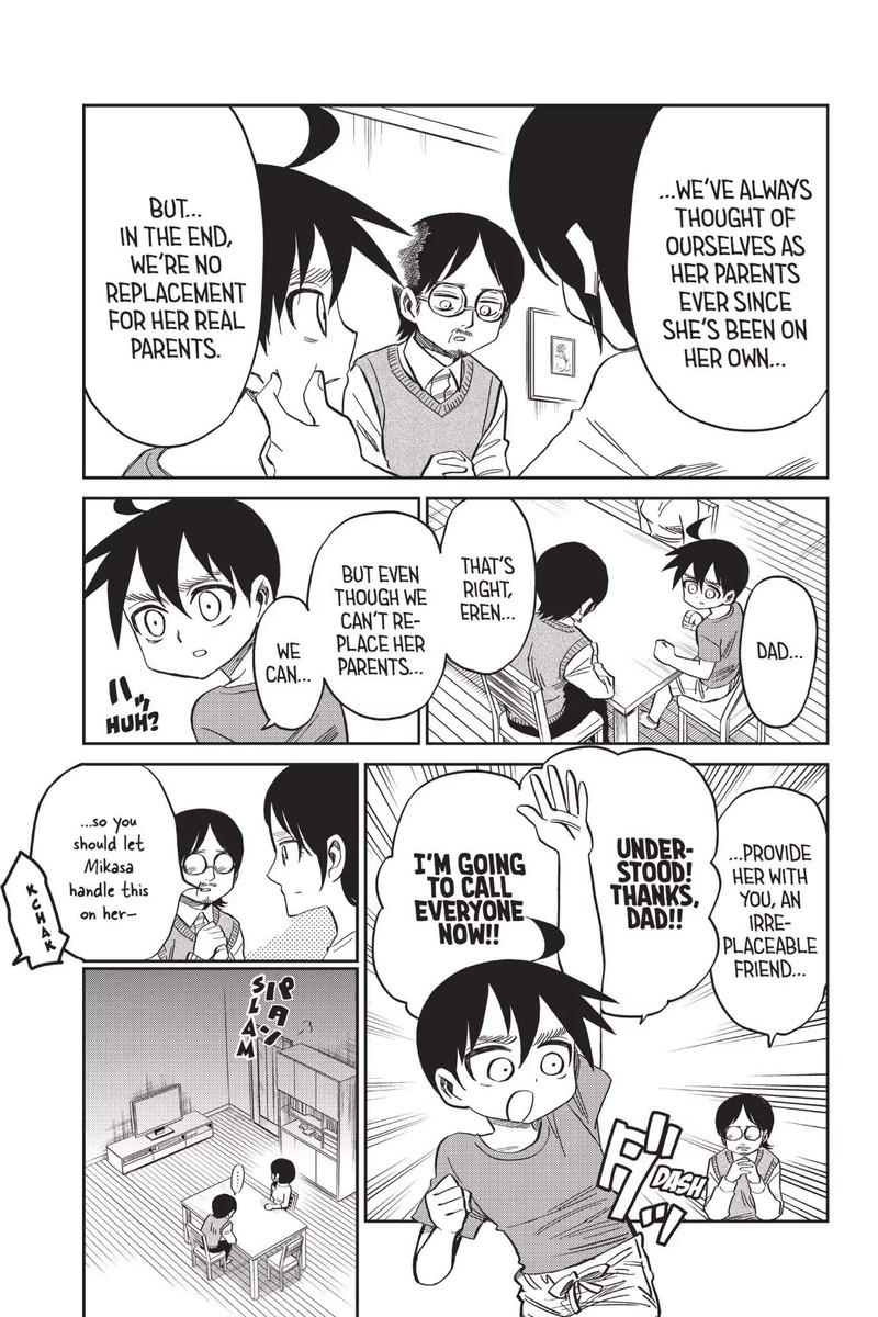 Shingeki Kyojin Chuugakkou Chapter 57 Page 13