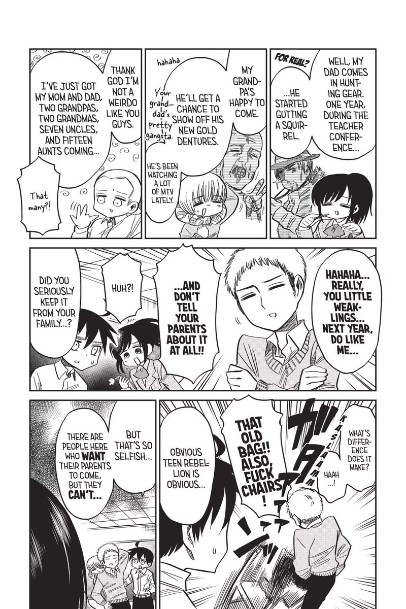 Shingeki Kyojin Chuugakkou Chapter 57 Page 3