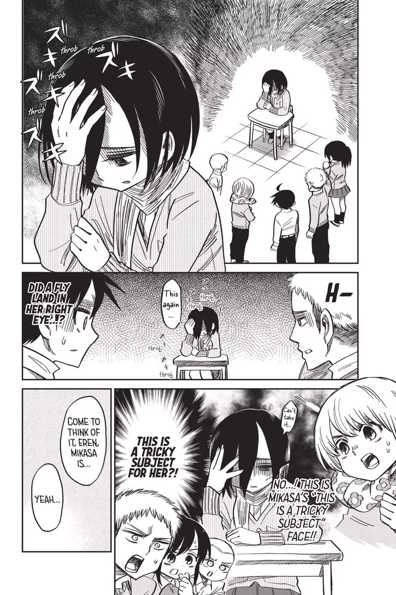 Shingeki Kyojin Chuugakkou Chapter 57 Page 4