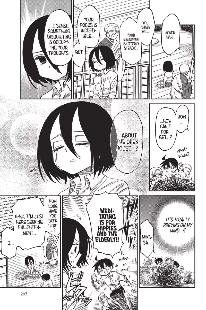 Shingeki Kyojin Chuugakkou Chapter 57 Page 9