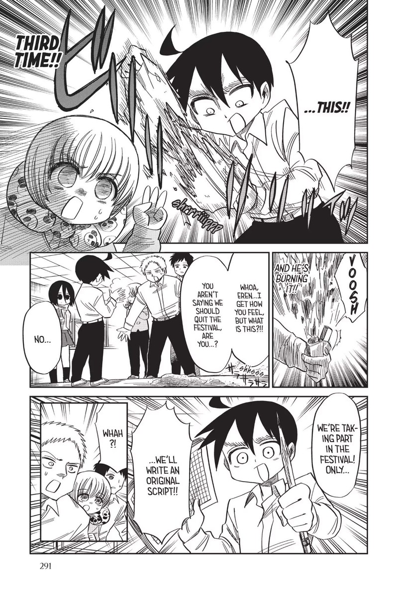 Shingeki Kyojin Chuugakkou Chapter 58 Page 13