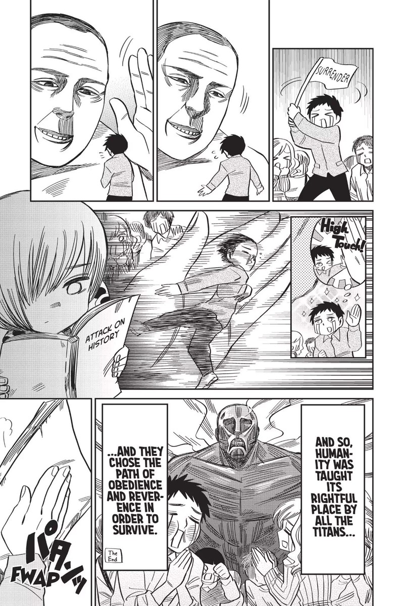 Shingeki Kyojin Chuugakkou Chapter 58 Page 5