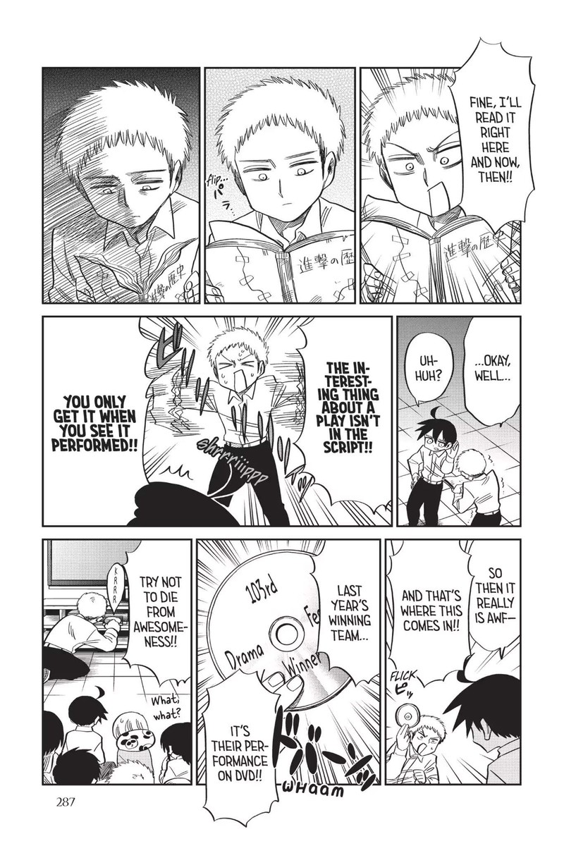 Shingeki Kyojin Chuugakkou Chapter 58 Page 9