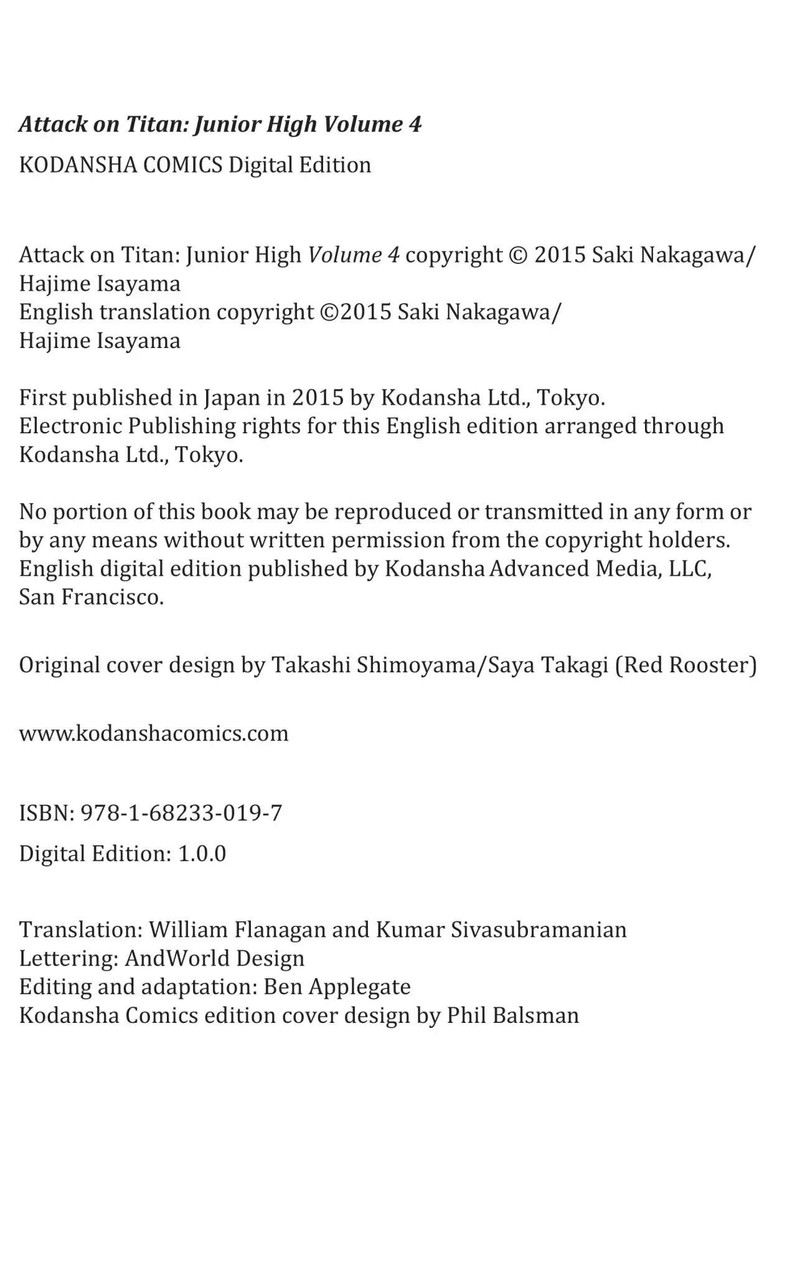 Shingeki Kyojin Chuugakkou Chapter 59 Page 41