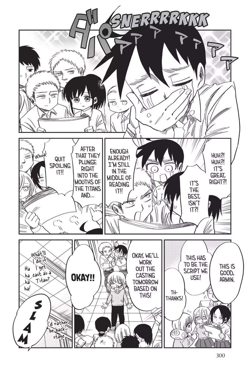 Shingeki Kyojin Chuugakkou Chapter 59 Page 6