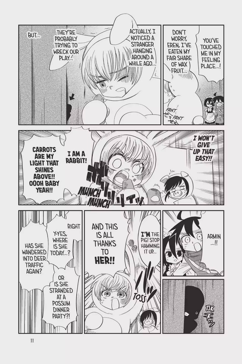 Shingeki Kyojin Chuugakkou Chapter 60 Page 12