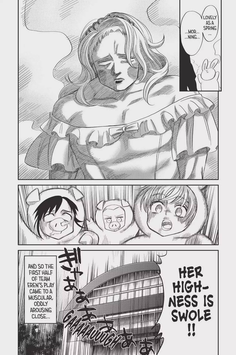 Shingeki Kyojin Chuugakkou Chapter 60 Page 14