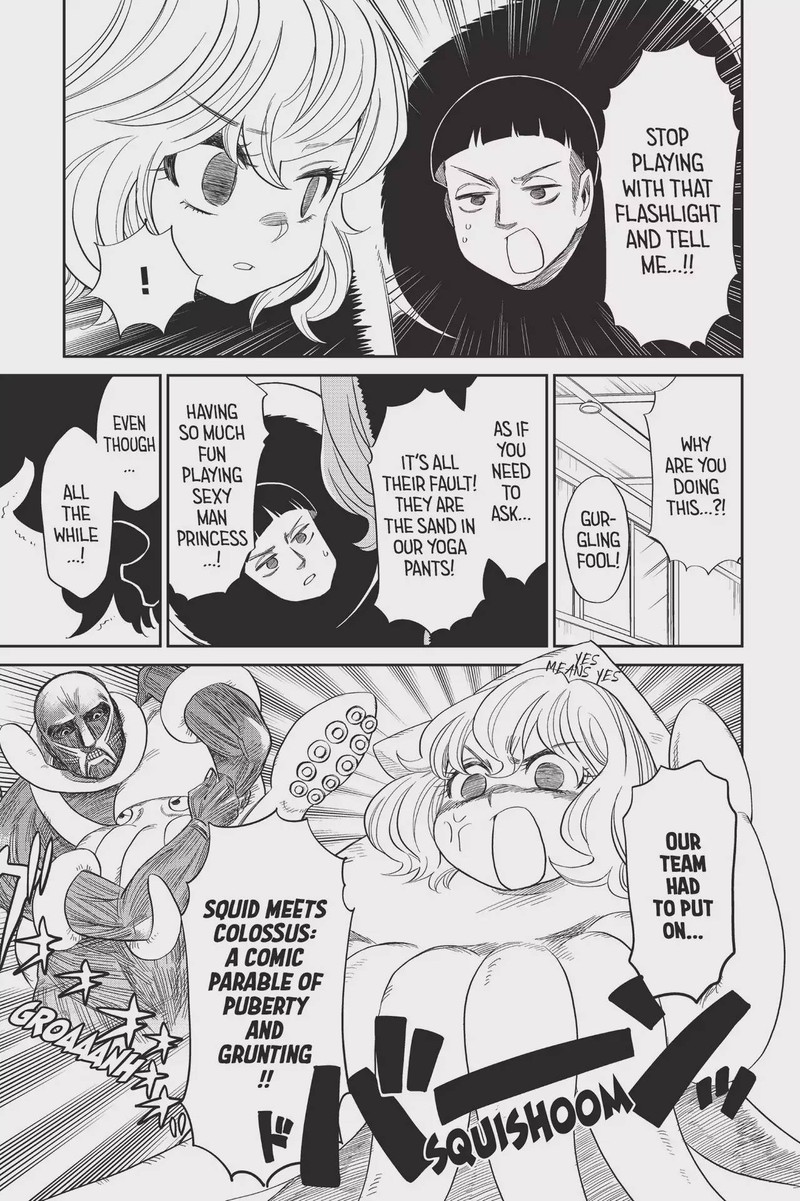 Shingeki Kyojin Chuugakkou Chapter 60 Page 16