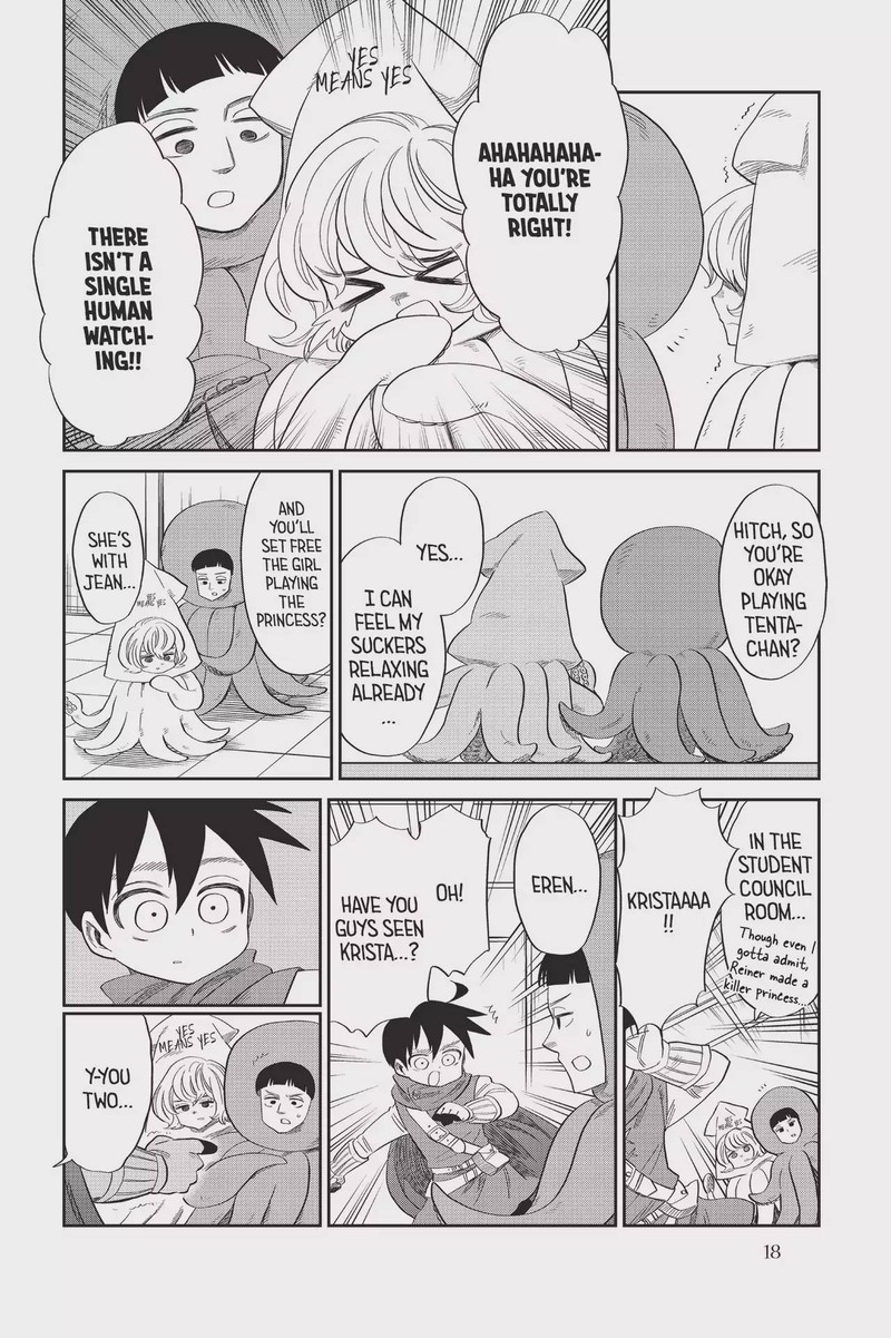 Shingeki Kyojin Chuugakkou Chapter 60 Page 19