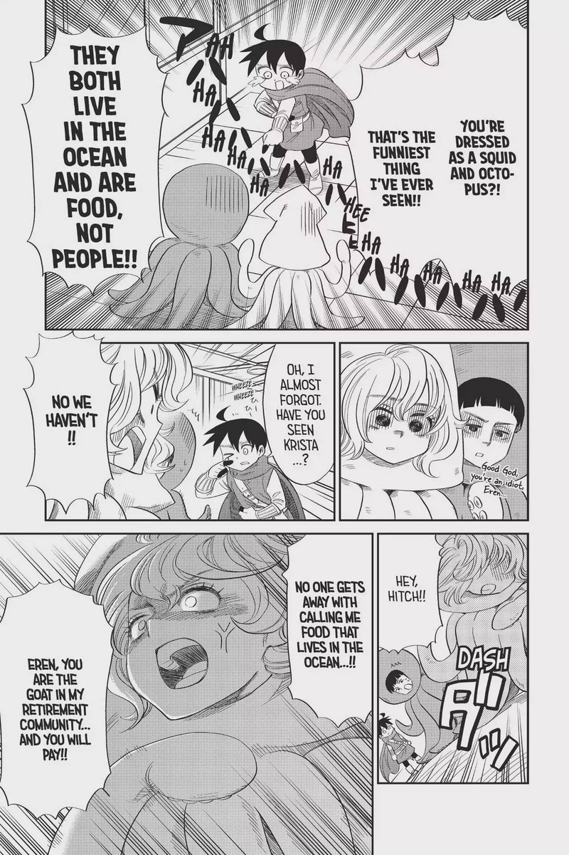 Shingeki Kyojin Chuugakkou Chapter 60 Page 20