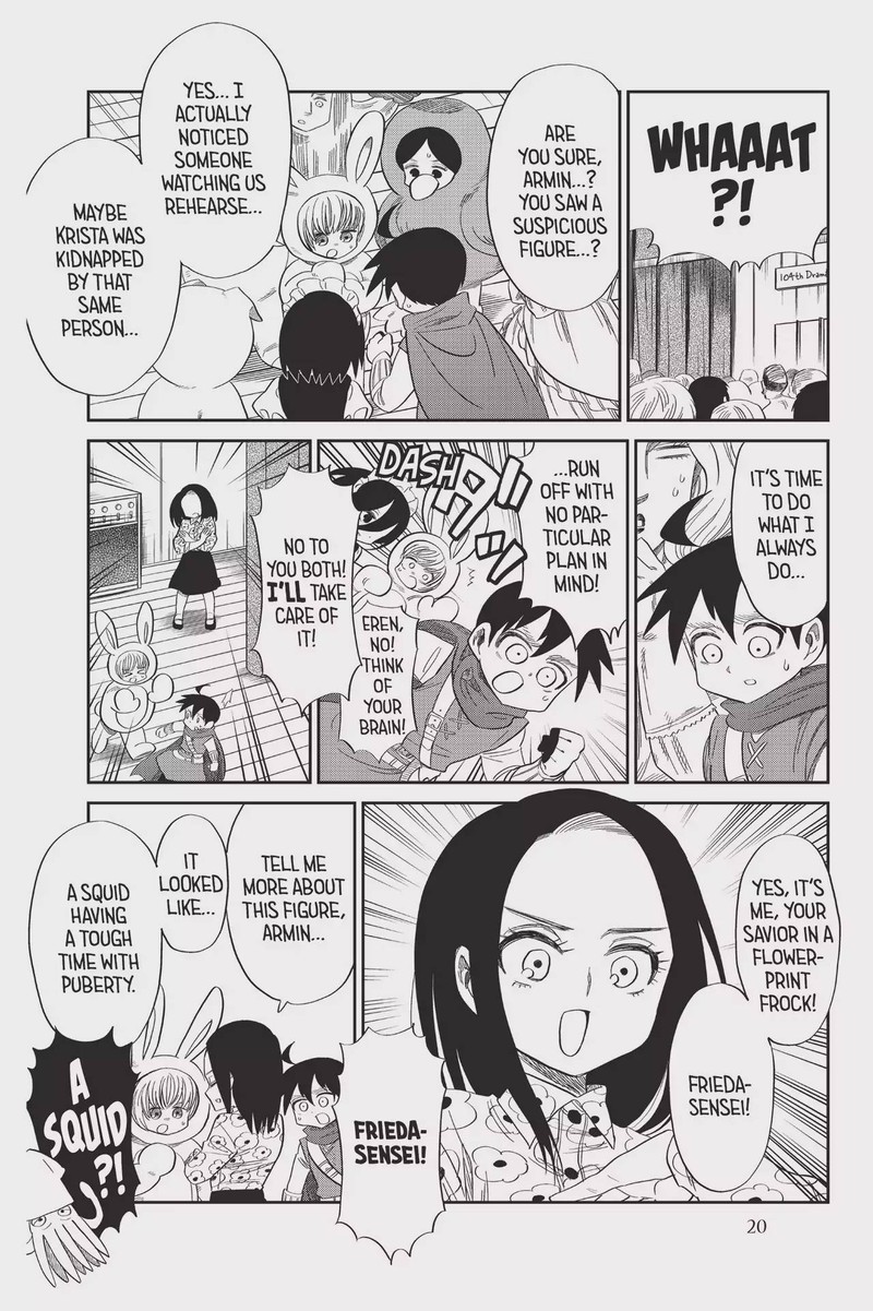 Shingeki Kyojin Chuugakkou Chapter 60 Page 21