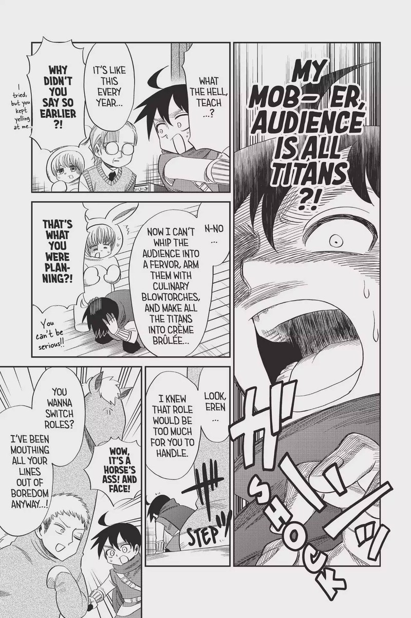 Shingeki Kyojin Chuugakkou Chapter 60 Page 6