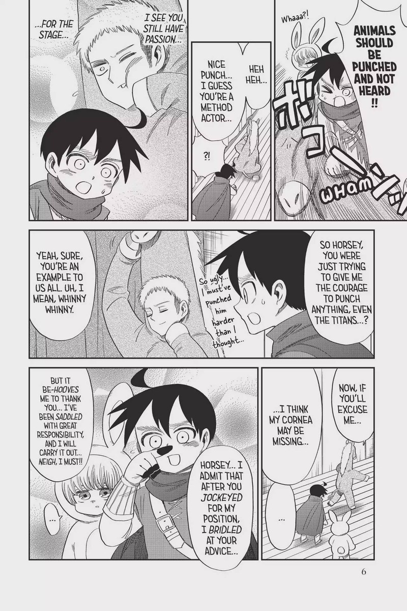 Shingeki Kyojin Chuugakkou Chapter 60 Page 7