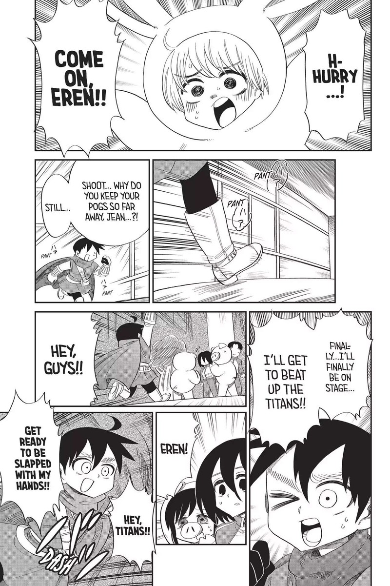 Shingeki Kyojin Chuugakkou Chapter 61 Page 17