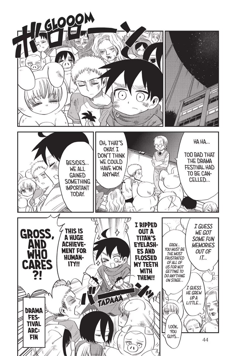 Shingeki Kyojin Chuugakkou Chapter 61 Page 22