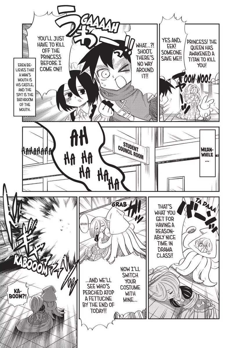 Shingeki Kyojin Chuugakkou Chapter 61 Page 3