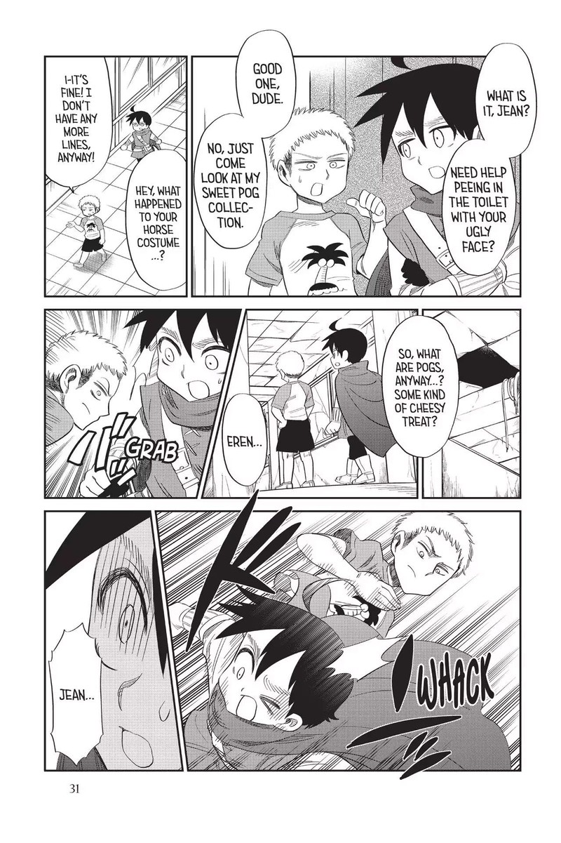 Shingeki Kyojin Chuugakkou Chapter 61 Page 9