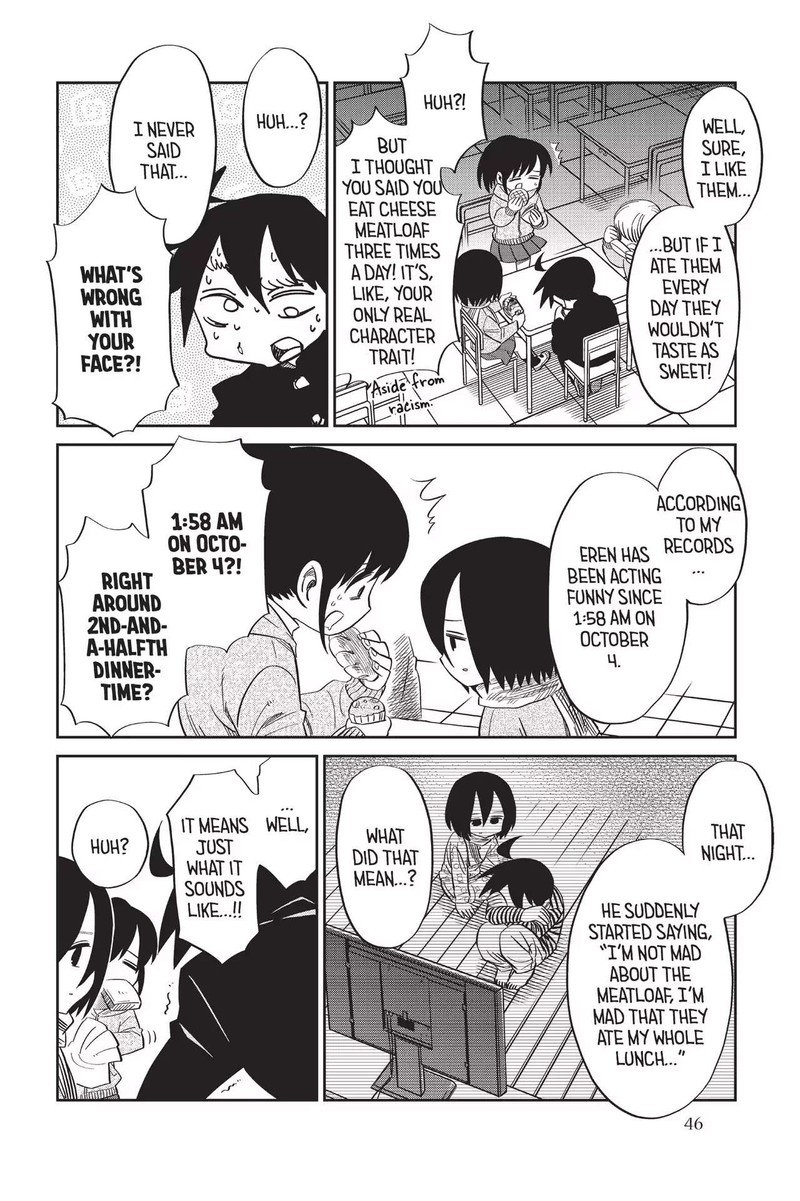 Shingeki Kyojin Chuugakkou Chapter 61a Page 2