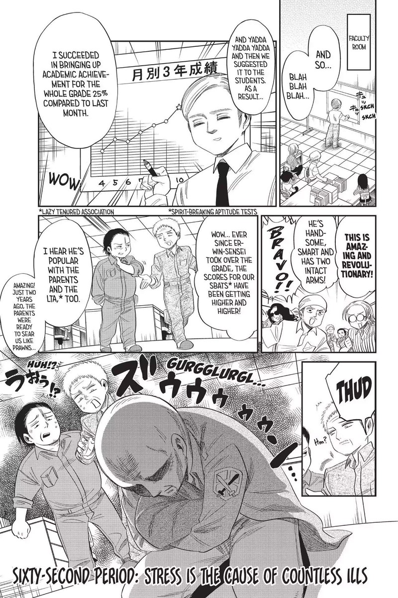 Shingeki Kyojin Chuugakkou Chapter 62 Page 1