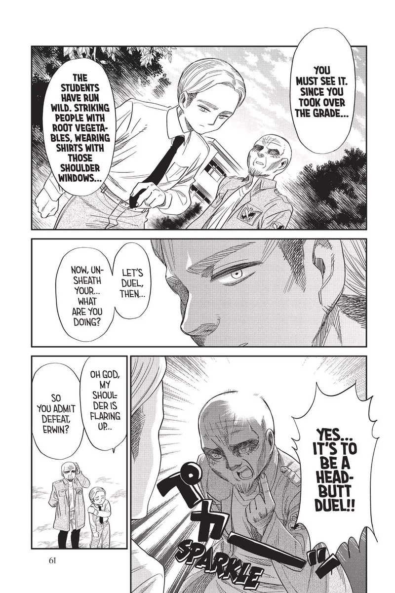 Shingeki Kyojin Chuugakkou Chapter 62 Page 13