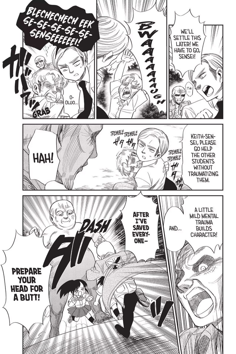 Shingeki Kyojin Chuugakkou Chapter 62 Page 19