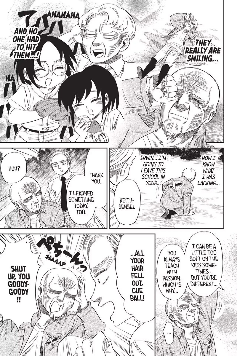 Shingeki Kyojin Chuugakkou Chapter 62 Page 25