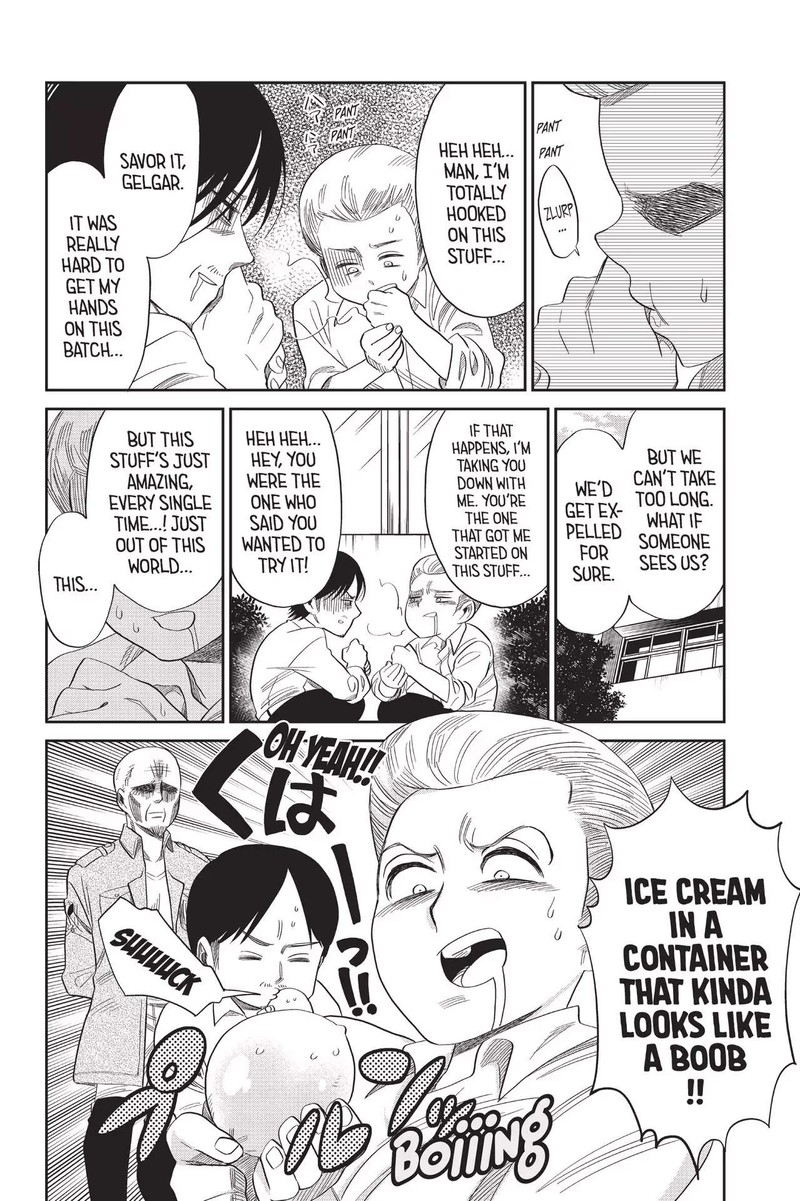 Shingeki Kyojin Chuugakkou Chapter 62 Page 4